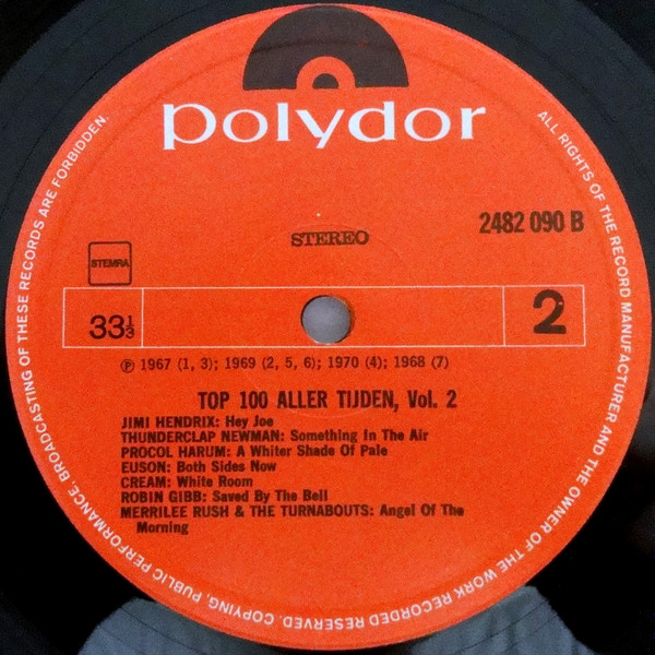 Cover zu Various - Top 100 Aller Tijden Vol.2 | Vinyl | Rock, Funk / Soul, Pop | Netherlands Schallplatten Ankauf