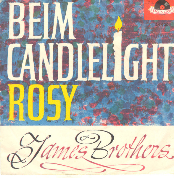 Cover zu Die James Brothers - Beim Candlelight / Rosy | 1961 | Vinyl | Pop | Germany Schallplatten Ankauf