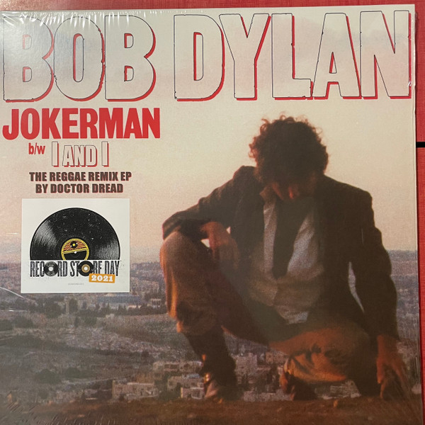 Cover zu Bob Dylan - Jokerman / I And I (The Reggae Remix EP) | 2021 | Vinyl | Rock, Reggae | Europe