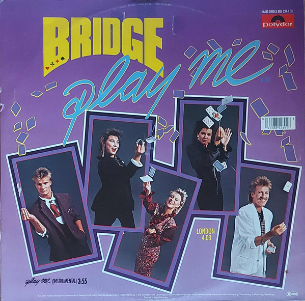 Cover zu Bridge (9) - Play Me | 1986 | Vinyl | Electronic | Germany Schallplatten Ankauf