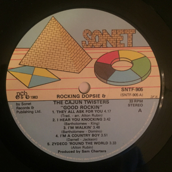 Cover zu Rocking Dopsie & The Cajun Twisters - Good Rockin' | 1983 | Vinyl | Folk, World, & Country