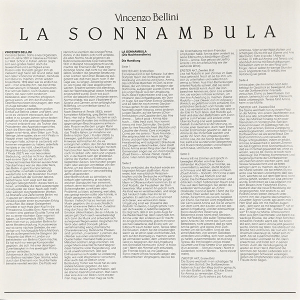 Cover zu Vincenzo Bellini – Maria Callas ∙ Nicola Monti ∙ Nicola Zaccaria ∙ Eugenia Ratti ∙ Fiorenza Cossotto ∙ Orchestra Del Teatro Alla Scala E Coro Del Teatro Alla Scala ∙ Antonino Votto - La Sonn