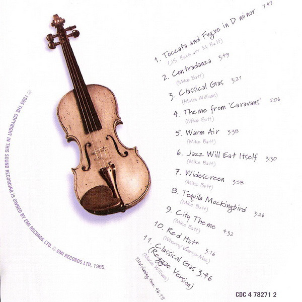 Cover zu Vanessa-Mae - The Violin Player | 1995 | CD, Album, Stereo | Electronic, Jazz, Reggae, Pop | Europe