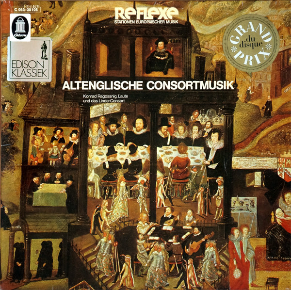 Bild Konrad Ragossnig, Linde-Consort – Altenglische Consortmusik | 1972 | Vinyl, LP, Album | Classical | Germany Schallplatten Ankauf