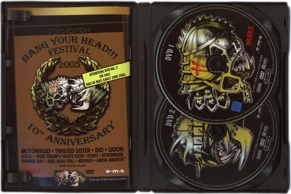 Cover zu Various - Bang Your Head!!! Festival - Best Of | 2006 | DVD, DVD-Video | Rock | Germany Schallplatten Ankauf