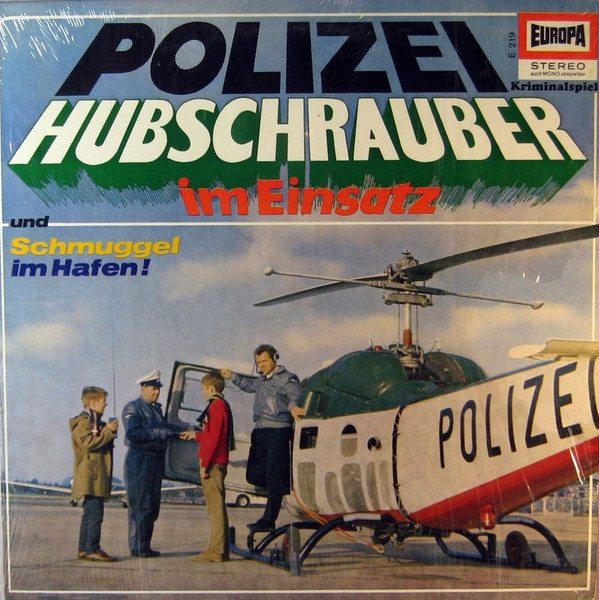 Cover zu Achim D. Möller - Polizeihubschrauber Im Einsatz Und Schmuggel Im Hafen! | Vinyl | Non-Music, Children's | Germany