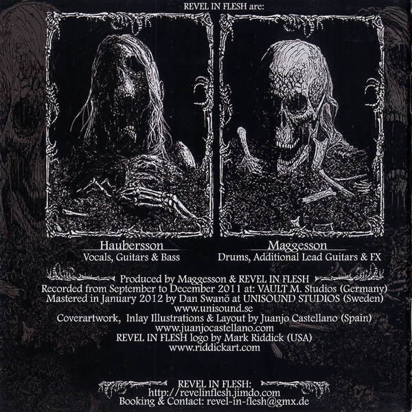 Cover zu Revel In Flesh - Deathevokation | 2012 | CD, Album | Rock | Germany Schallplatten Ankauf