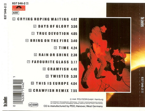 Cover zu The Jewellers - The Jewellers | 1989 | Vinyl | Rock, Pop | Europe Schallplatten Ankauf