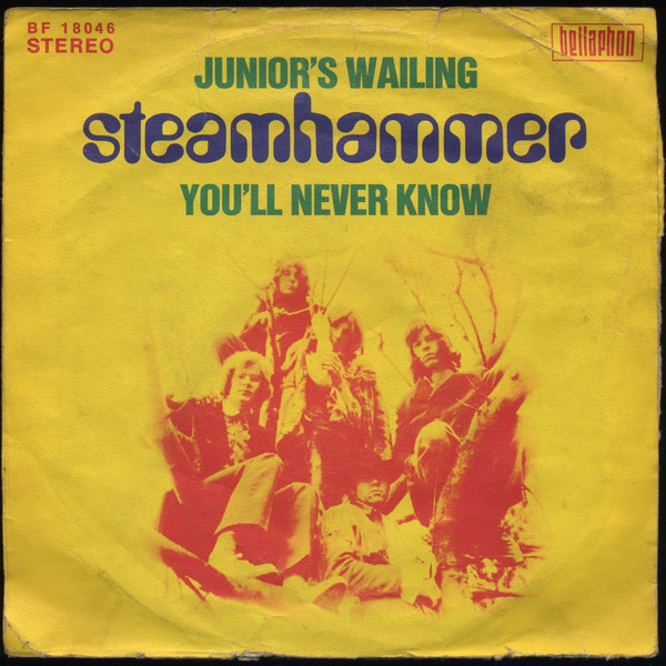 Cover zu Steamhammer - Junior's Wailing / You'll Never Know | 1971 | Vinyl, 7