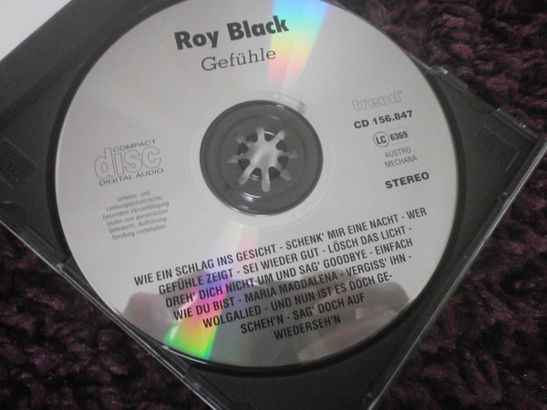 Cover zu Roy Black - Schenk' Mir Eine Nacht | 1992 | Vinyl | Pop | Austria Schallplatten Ankauf
