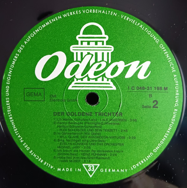 Cover zu Various - Der Goldene Trichter | Vinyl | Pop | Germany Schallplatten Ankauf