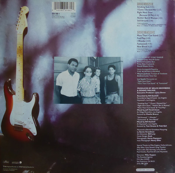 Cover zu Robert Cray - Strong Persuader | 1986 | Vinyl | Rock, Blues | Europe Schallplatten Ankauf