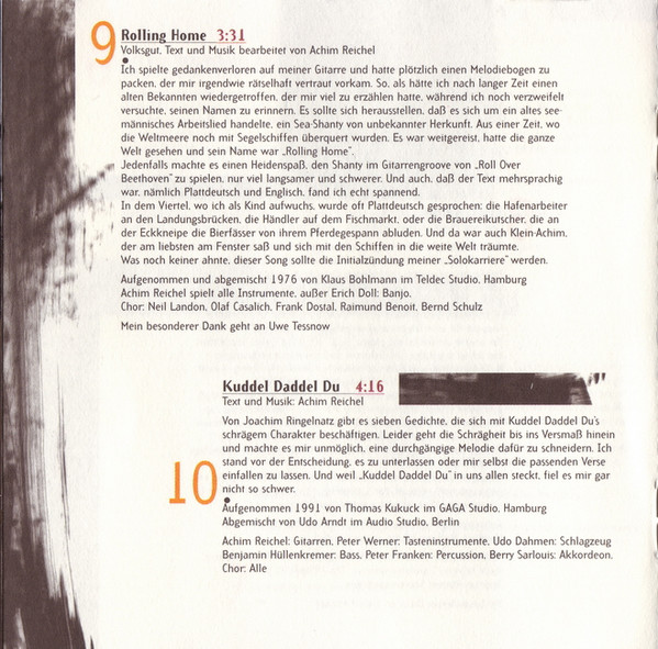 Cover zu Achim Reichel - Herz Ist Trumpf - Das Beste Von Achim Reichel | 1997 | Vinyl | Rock | Germany
