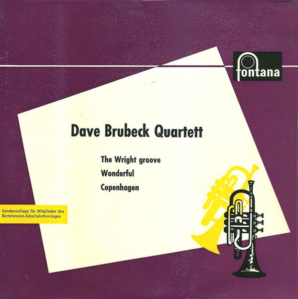 Cover zu The Dave Brubeck Quartet - The Wright Groove | 1959 | Vinyl | Jazz | Germany