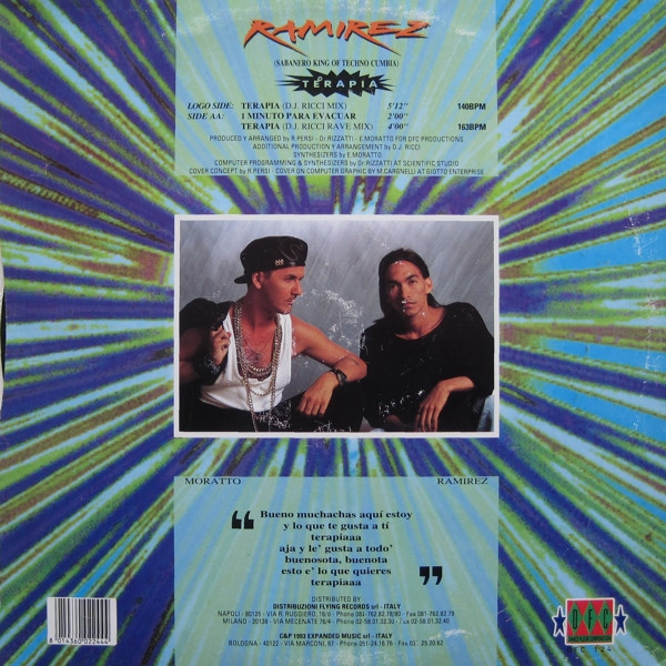 Cover zu Ramirez - Terapia | 1993 | Vinyl, 12