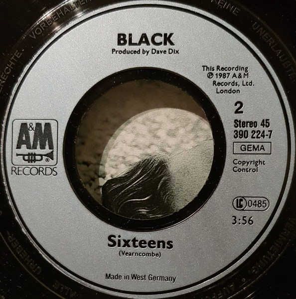 Cover zu Black (2) - Sweetest Smile | 1987 | Vinyl | Electronic | Germany