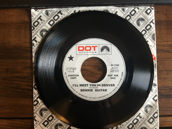 Cover zu Bonnie Guitar - I'll Meet You In Denver | 1969 | Vinyl, 7