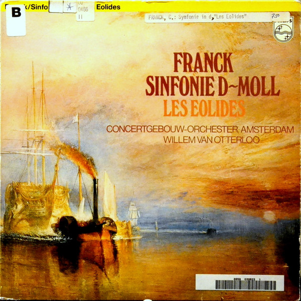 Cover zu César Franck, Willem Van Otterloo, Concertgebouworkest - Sinfonie D-Moll; Les Eolides | Vinyl | Classical | Netherlands Schallplatten Ankauf