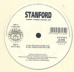 Cover zu Stanford - Keep Your Head Up | 1997 | Vinyl | Electronic | Netherlands Schallplatten Ankauf