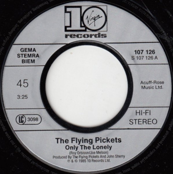 Cover zu The Flying Pickets - Only The Lonely | 1985 | Vinyl | Rock, Pop | Europe