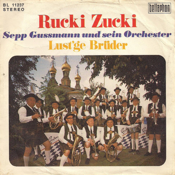 Cover zu Sepp Gussmann Und Sein Orchester - Rucki Zucki | Vinyl | Pop, Brass & Military | Germany Schallplatten Ankauf