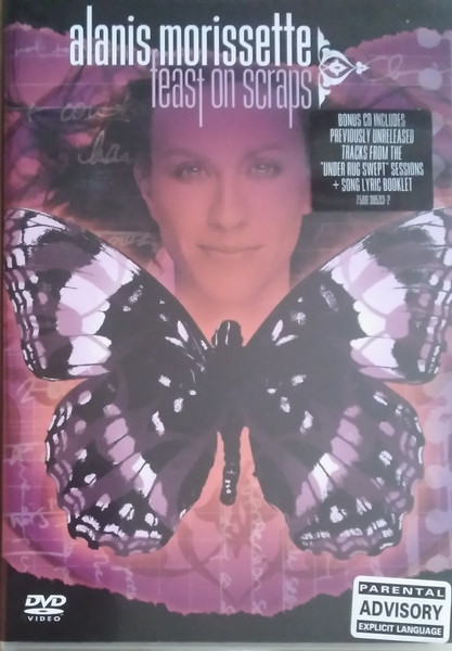 Cover zu Alanis Morissette - Feast On Scraps | 2002 | DVD, DVD-Video, Multichannel, PAL, Copy Protected, CD, Compilation, Enhanced | Electronic, Rock, Pop | Europe
