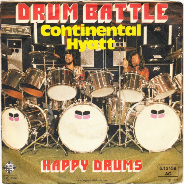 Cover zu Continental Hyatt - Drum Battle | 1977 | Vinyl | Rock | Germany