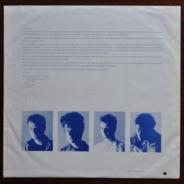 Cover zu The Sun And The Moon - Le Soleil, La Lune | 1988 | Vinyl, LP, Album, Stereo | Rock | UK & Europe