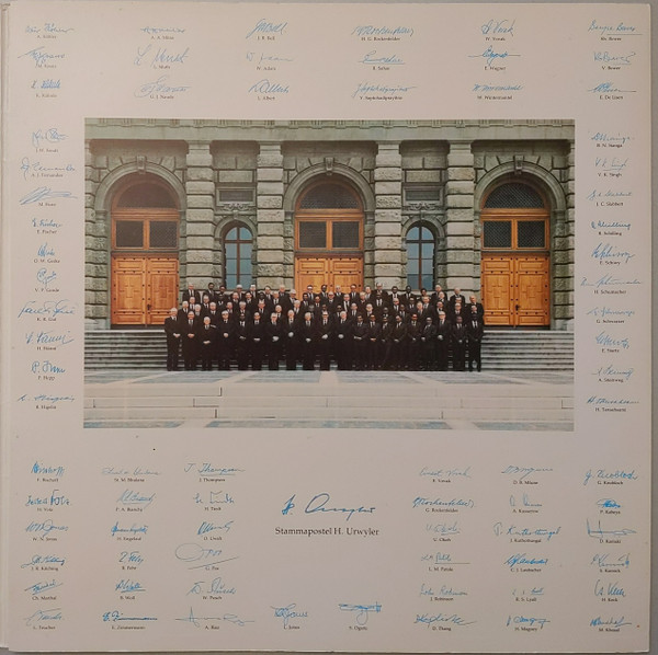 Cover zu Various - Festliches Chorsingen In Zürich-Hottingen Am 23. Mai 1980 | 1980 | Vinyl | Classical, Folk, World, & Country | Germany & Switzerland