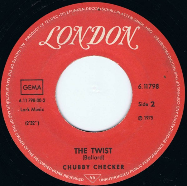Cover zu Chubby Checker - Let's Twist Again | 1976 | Vinyl, 7