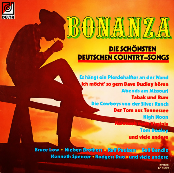 Cover zu Various - Bonanza - Die Schönsten Deutschen Country-Songs | Vinyl | Folk, World, & Country | Germany Schallplatten Ankauf
