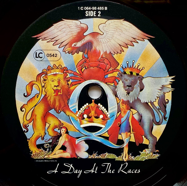 Cover zu Queen - A Day At The Races | 1977 | Vinyl, LP, Album, Repress | Rock | Germany