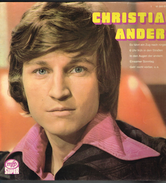 Cover zu Christian Anders - Christian Anders | Vinyl | Pop | Germany