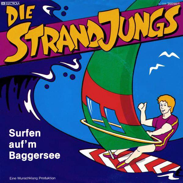 Cover zu Strandjungs - Surfen Auf'm Baggersee | 1984 | Vinyl | Rock, Pop | Germany Schallplatten Ankauf