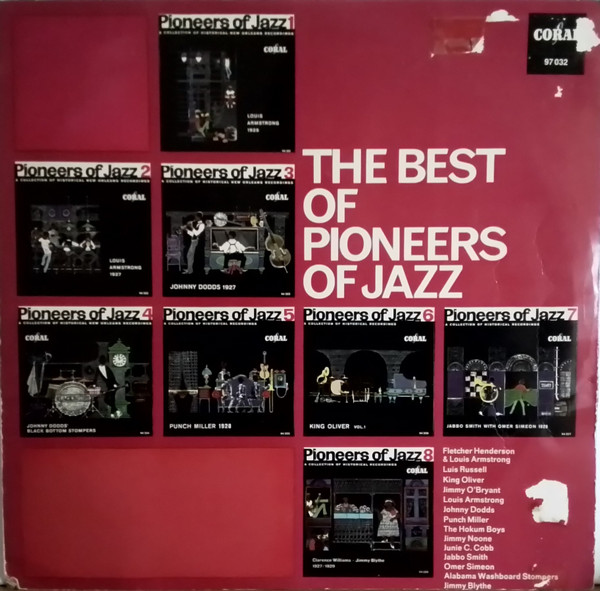 Cover zu Various - The Best Of Pioneers Of Jazz | 1963 | Vinyl | Jazz, Blues | Europe Schallplatten Ankauf