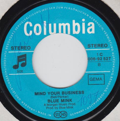 Cover zu Blue Mink - The Banner Man | 1971 | 7