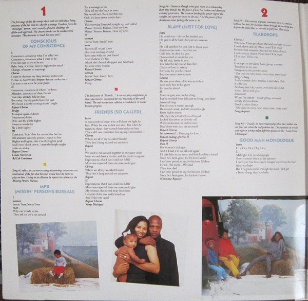 Cover zu Womack & Womack - Conscience | 1988 | Vinyl | Electronic, Funk / Soul | Europe Schallplatten Ankauf