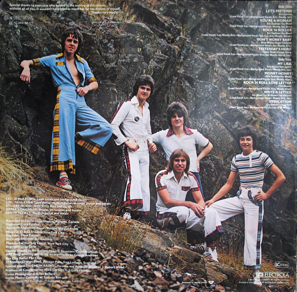 Cover zu Bay City Rollers - Dedication | 1976 | Vinyl | Rock, Pop | Germany