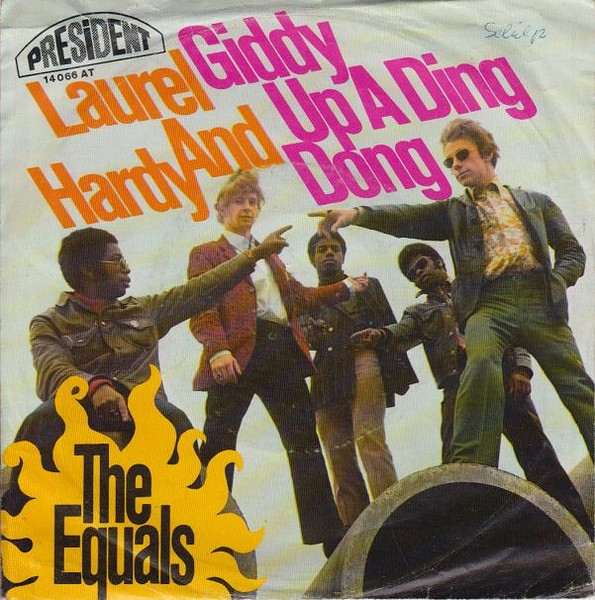 Cover zu The Equals - Laurel And Hardy / Giddy Up A Ding Dong | 1968 | Vinyl | Rock, Pop | Germany