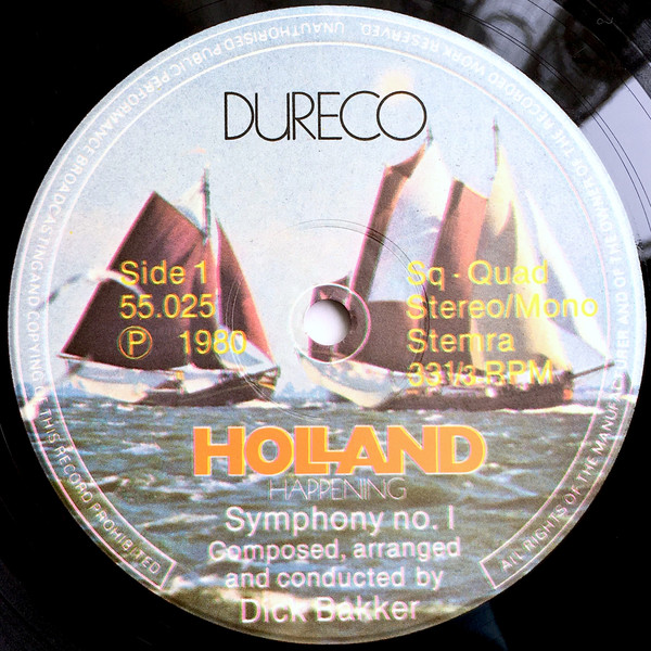 Cover zu Dick Bakker - Holland Happening | 1980 | Vinyl | Stage & Screen | Netherlands