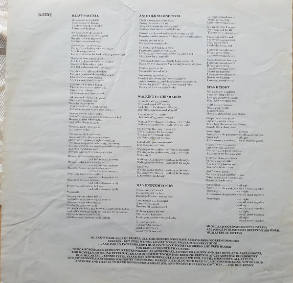 Cover zu Accept - Russian Roulette | 1986 | Vinyl | Rock | Belgium