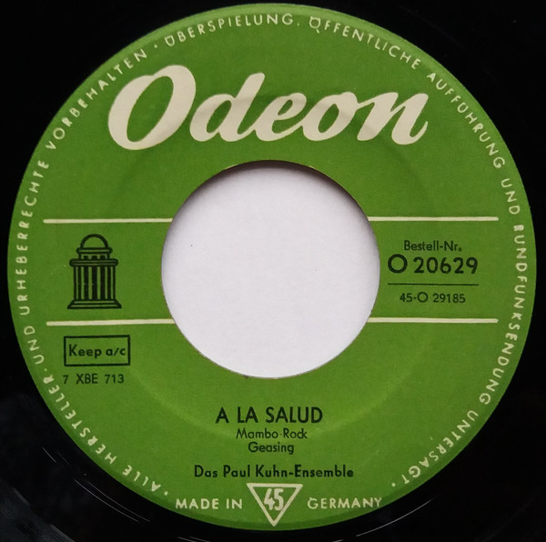 Cover zu Das Paul Kuhn Ensemble - Tequila | 1958 | Vinyl | Pop | Germany