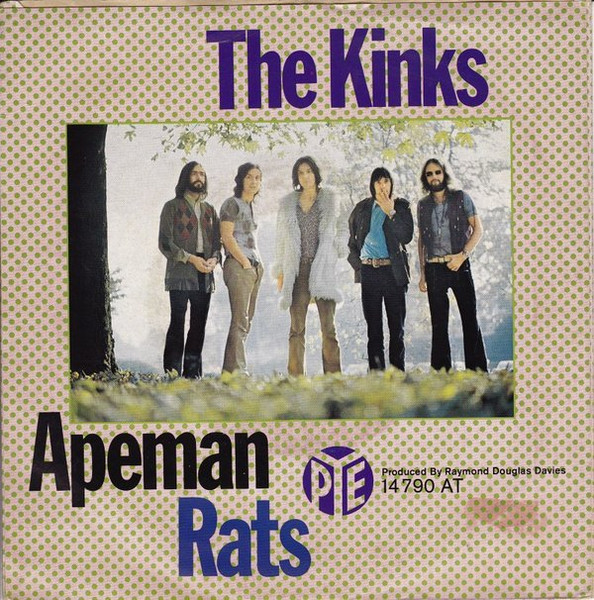 Cover zu The Kinks - Apeman / Rats | 1970 | Vinyl | Rock | Germany