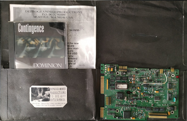 Cover zu Contingence - Dominion | 1995 | CD, Album | Electronic, Rock | US