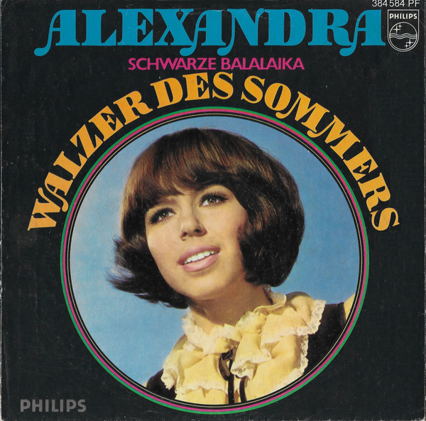 Cover zu Alexandra (7) - Schwarze Balalaika | 1969 | Vinyl | Pop, Folk, World, & Country | Germany Schallplatten Ankauf