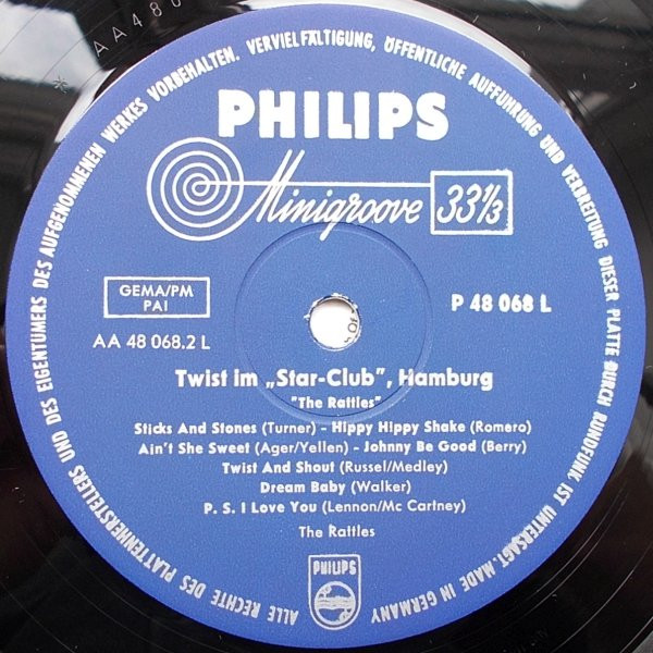Cover zu The Rattles - Twist Im Star-Club Hamburg | 1964 | Vinyl | Rock | Germany