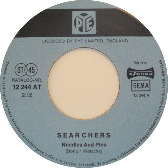 Cover zu The Searchers / The Honeycombs - Needles And Pins / Have I The Right | 1972 | Vinyl | Rock, Pop | Germany