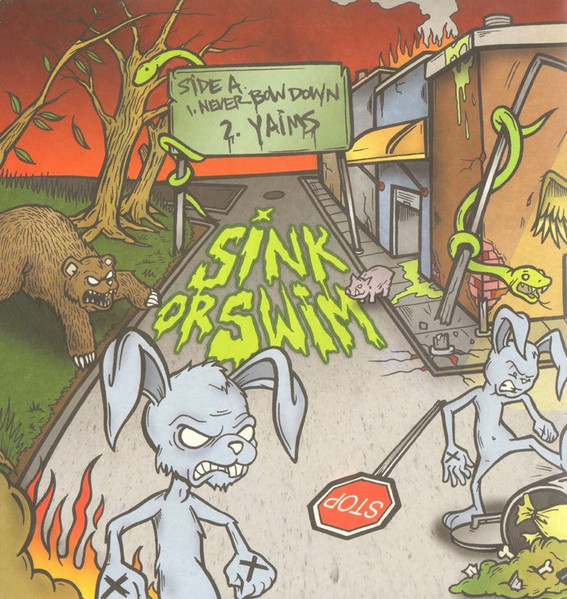 Cover zu Sink Or Swim (2) / In One Piece (2) - In One Piece / Sink Or Swim | 2009 | Vinyl | Rock | Germany Schallplatten Ankauf