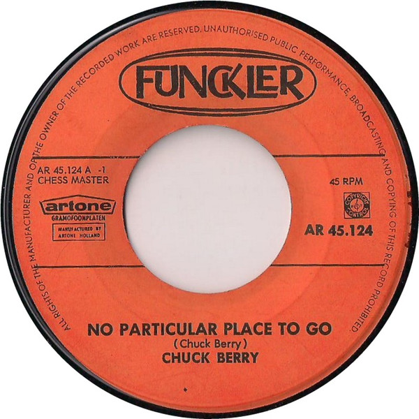 Cover zu Chuck Berry - No Particular Place To Go / Liverpool Drive | 1964 | Vinyl | Rock | Netherlands