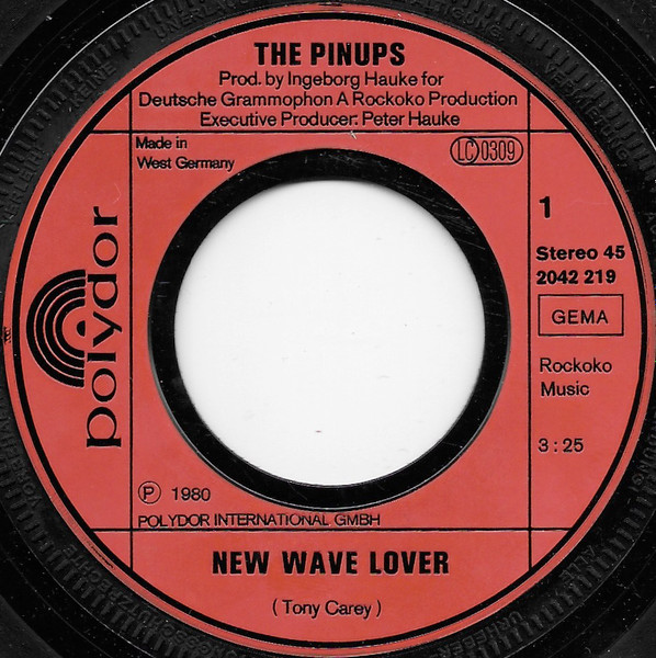 Cover zu The Pinups - New Wave Lover | 1980 | Vinyl | Electronic, Pop | Germany Schallplatten Ankauf
